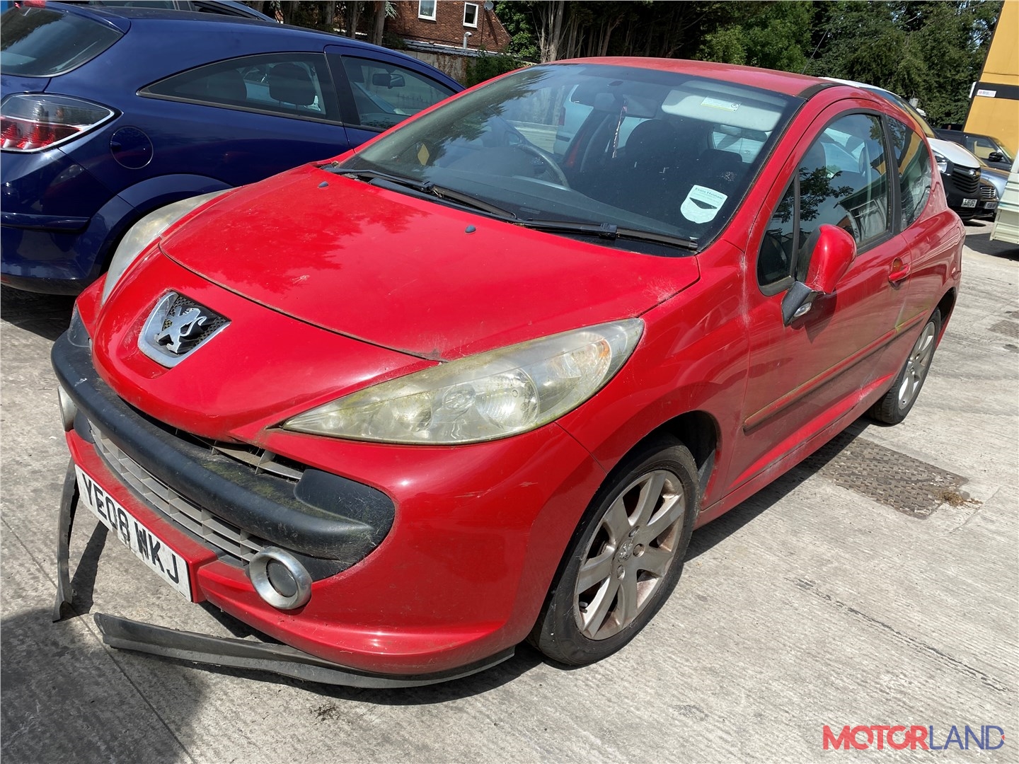 Недавно поступивший автомобиль Peugeot 207 - разборочный номер t28559