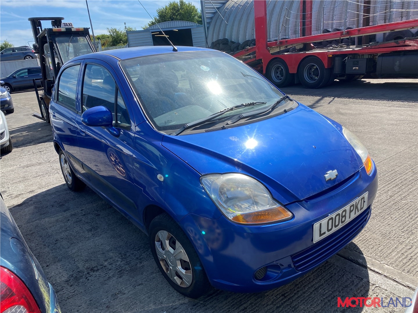 Недавно поступивший автомобиль Chevrolet Matiz (Spark) 2005-2010 -  разборочный номер t28509