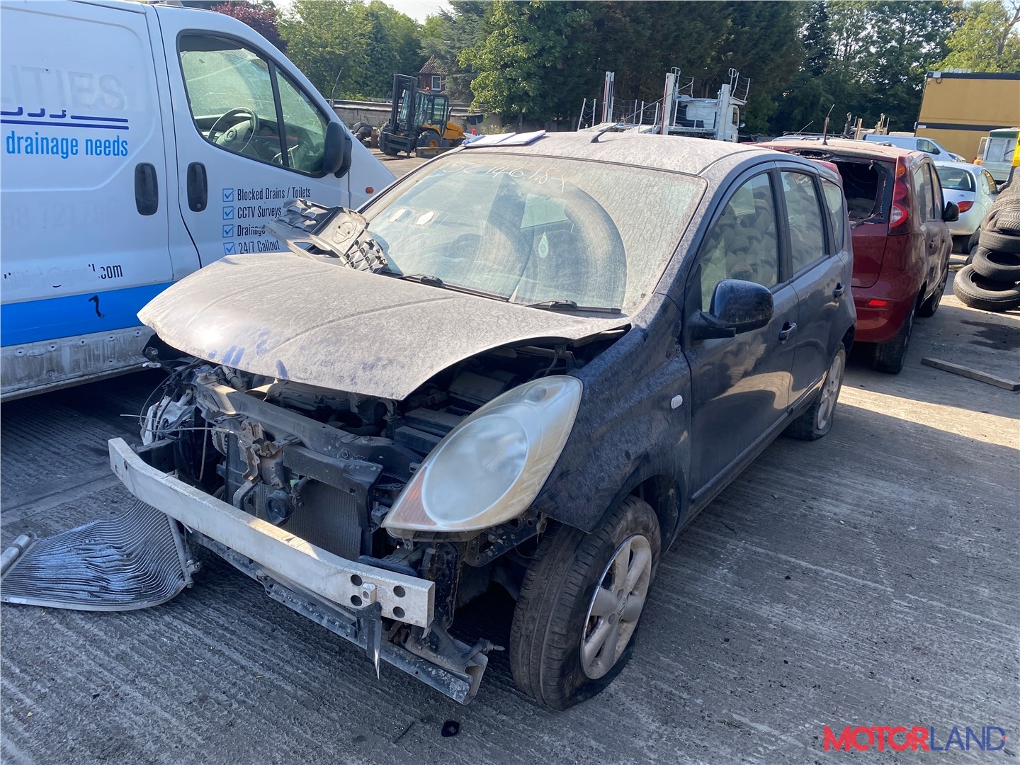 Недавно поступивший автомобиль Nissan Note E11 2006-2013 - разборочный  номер t33974