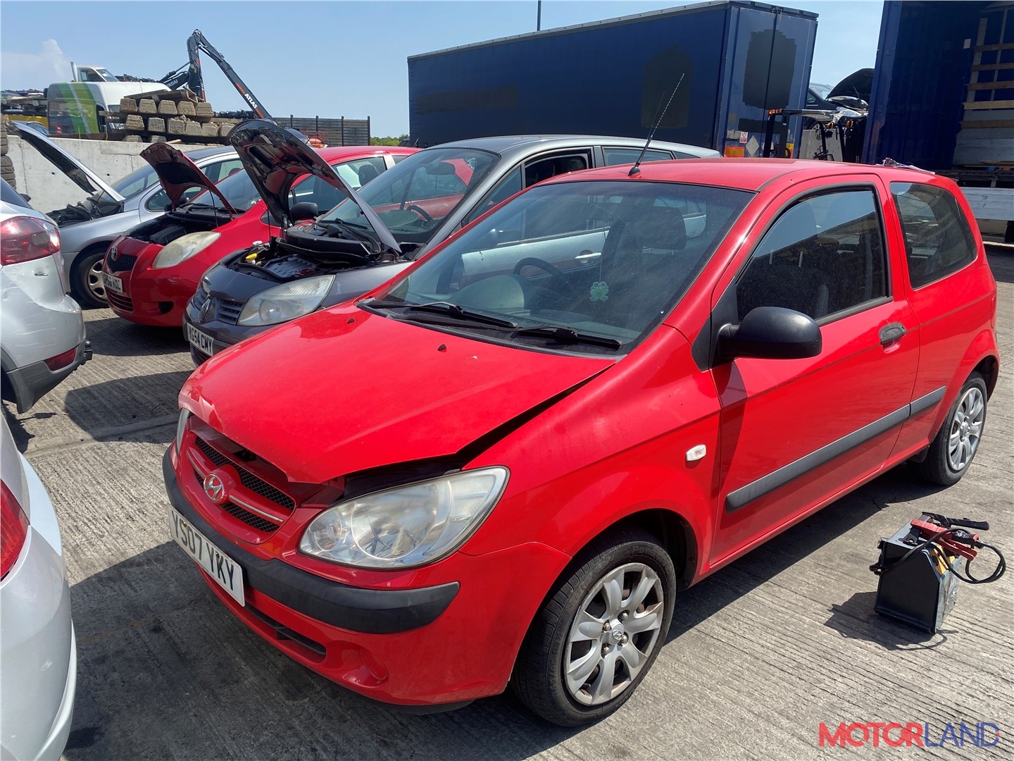 Недавно поступивший автомобиль Hyundai Getz - разборочный номер t28610