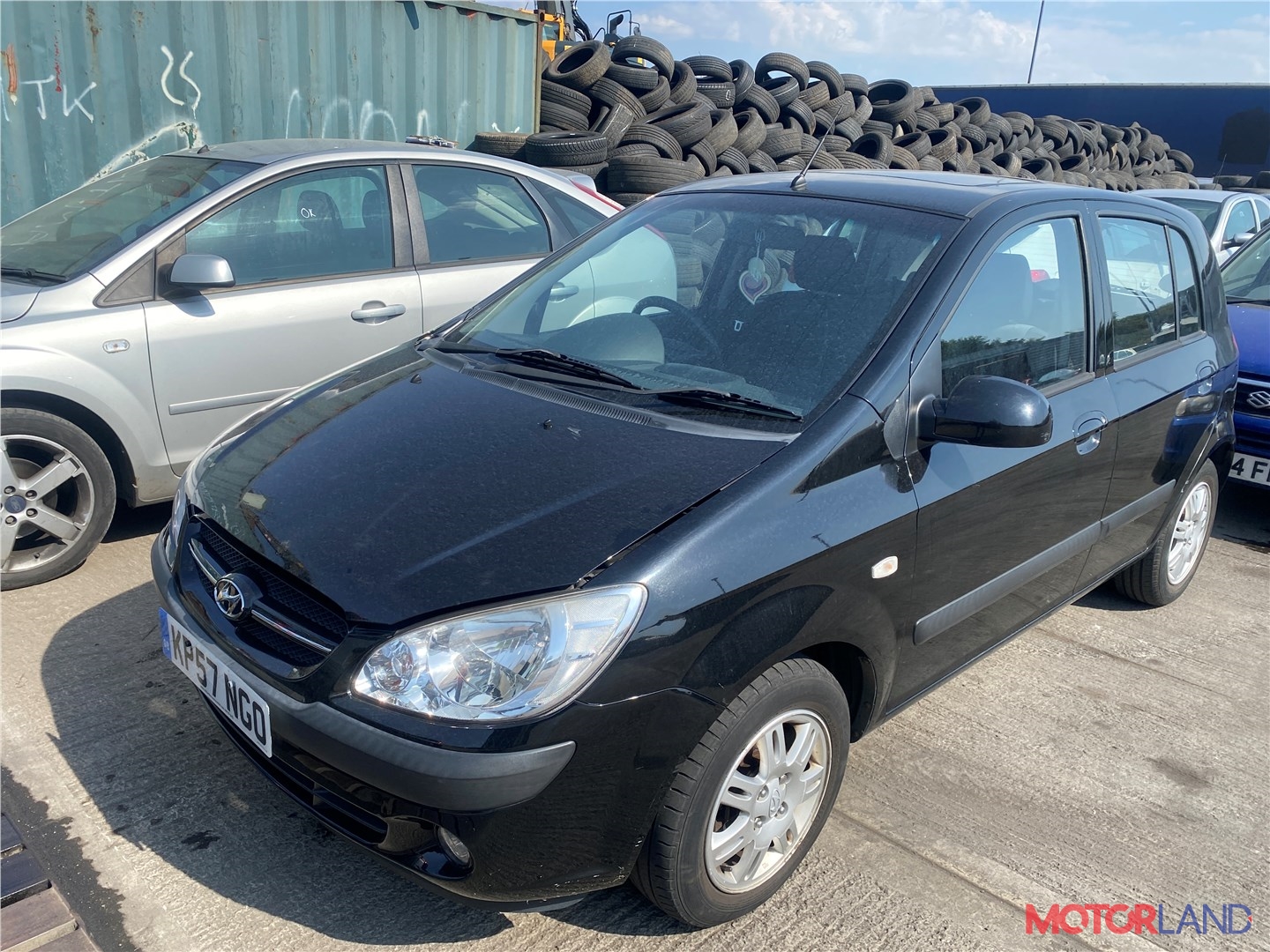 Недавно поступивший автомобиль Hyundai Getz - разборочный номер t28614