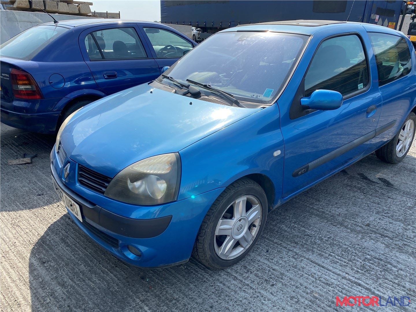 Недавно поступивший автомобиль Renault Clio 1998-2008 - разборочный номер  t28839