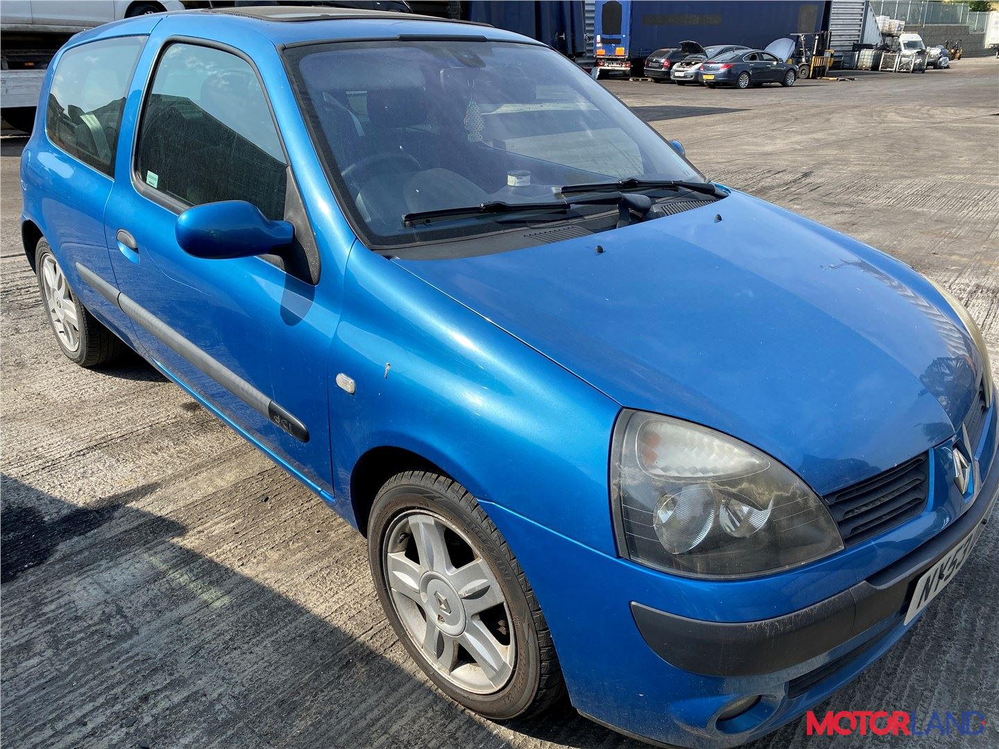 Недавно поступивший автомобиль Renault Clio 1998-2008 - разборочный номер  t28839