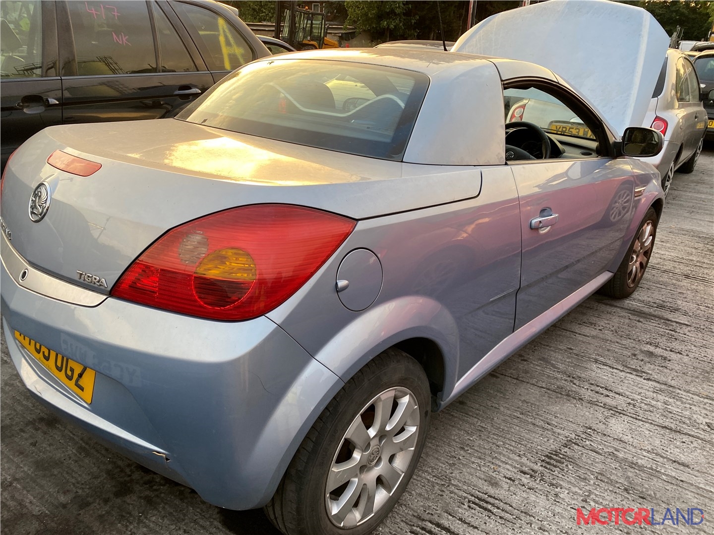 Недавно поступивший автомобиль Opel Tigra 2004-2009 - разборочный номер  t28830