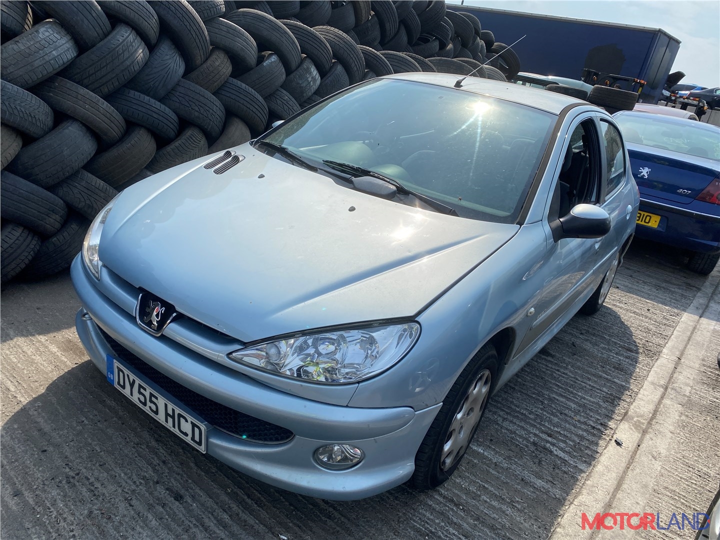 Недавно поступивший автомобиль Peugeot 206 - разборочный номер t28636