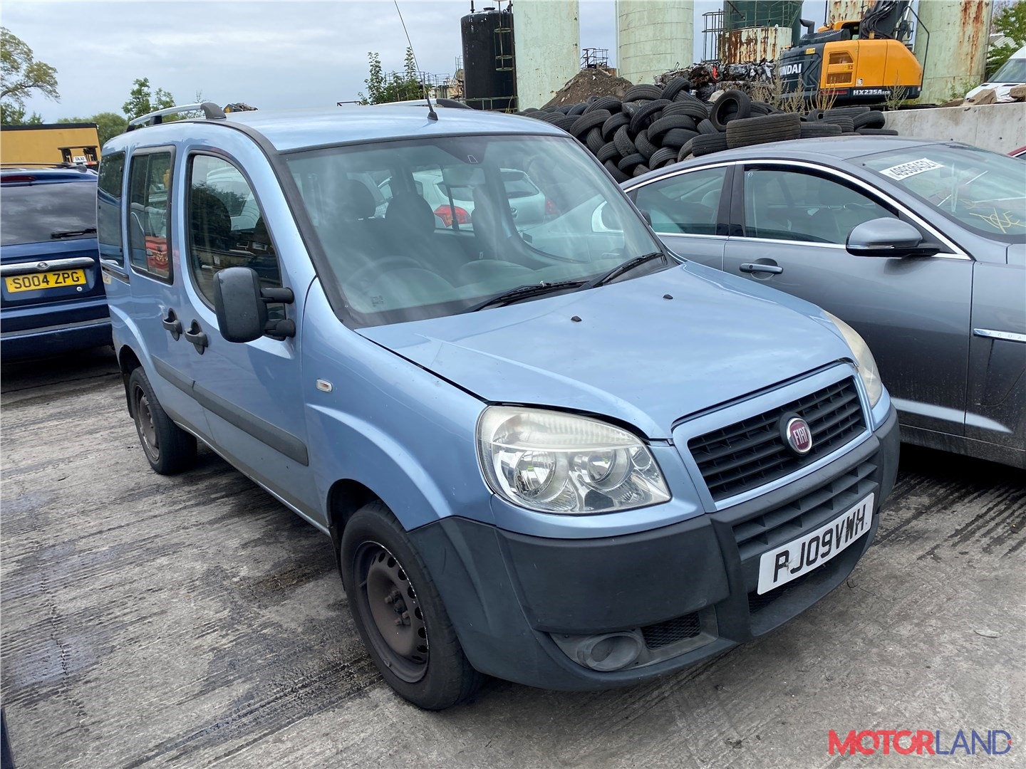 Недавно поступивший автомобиль Fiat Doblo 2005-2010 - разборочный номер  t28835