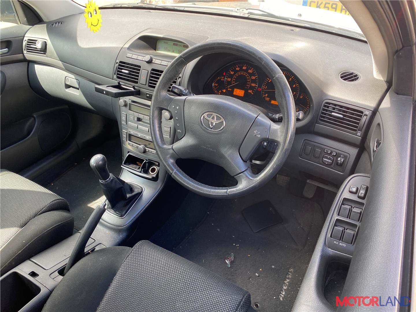 Недавно поступивший автомобиль Toyota Avensis 2 2003-2008 - разборочный  номер t28872