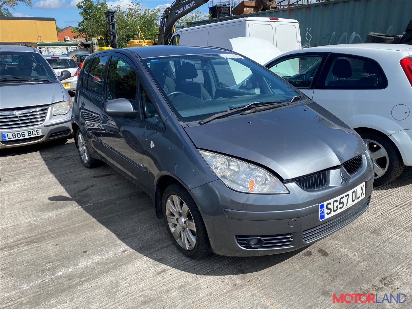 Недавно поступивший автомобиль Mitsubishi Colt 2004-2008 - разборочный  номер t28916