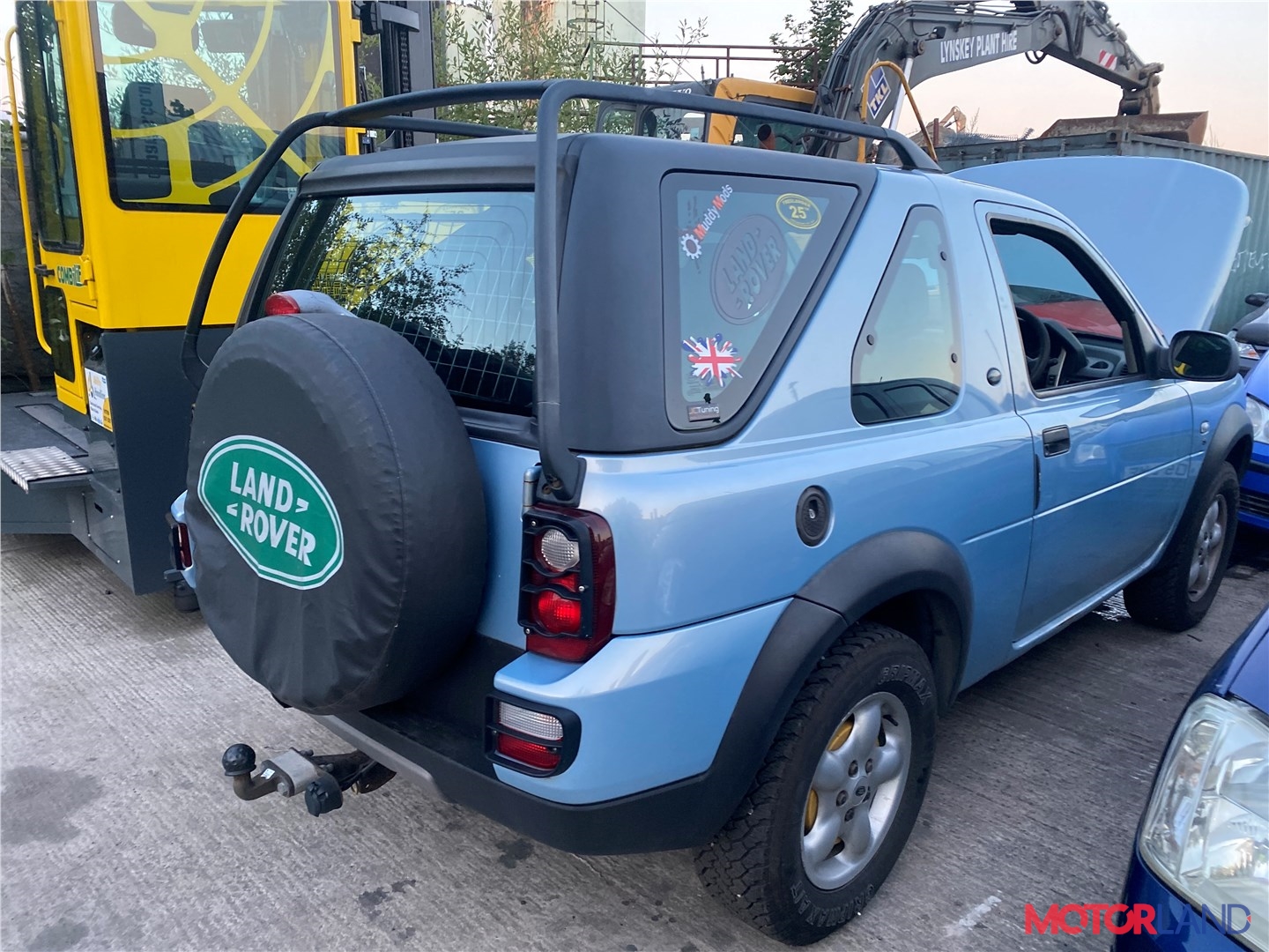 Недавно поступивший автомобиль Land Rover Freelander 1 1998-2007 -  разборочный номер t29133