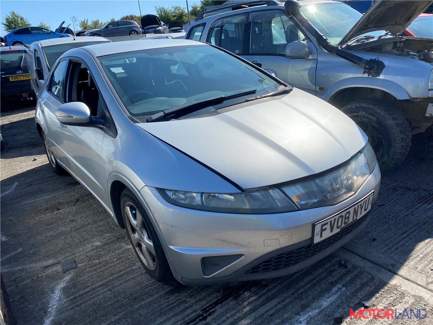 Недавно поступивший автомобиль Honda Civic 2006-2012 - разборочный номер  t29012