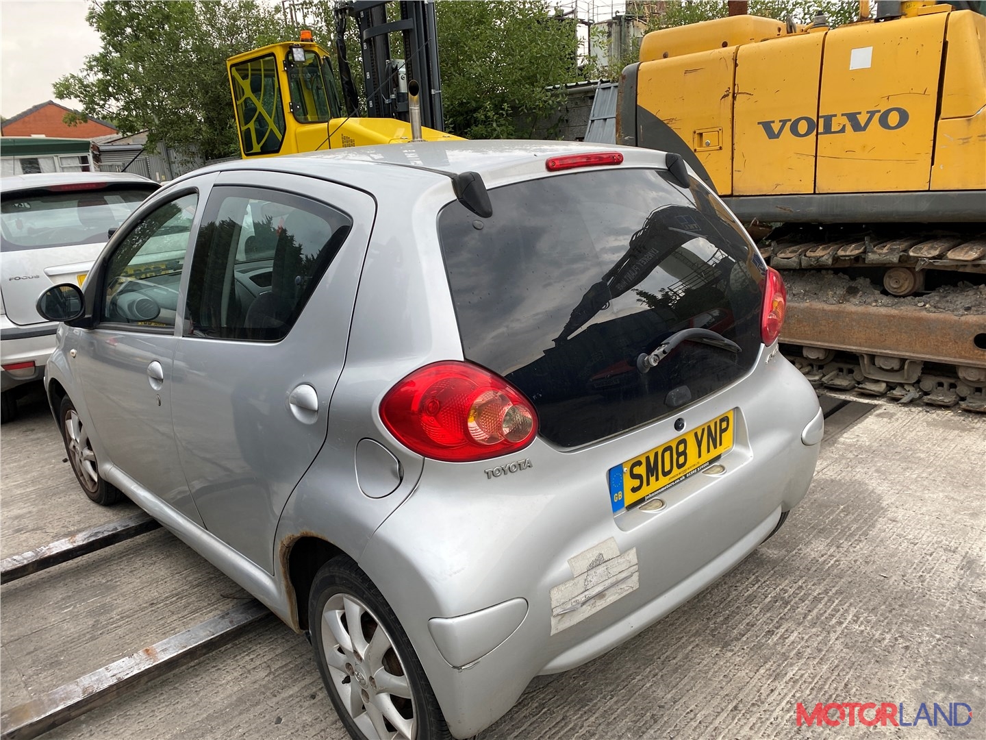 Недавно поступивший автомобиль Toyota Aygo 2005-2014 - разборочный номер  t29058