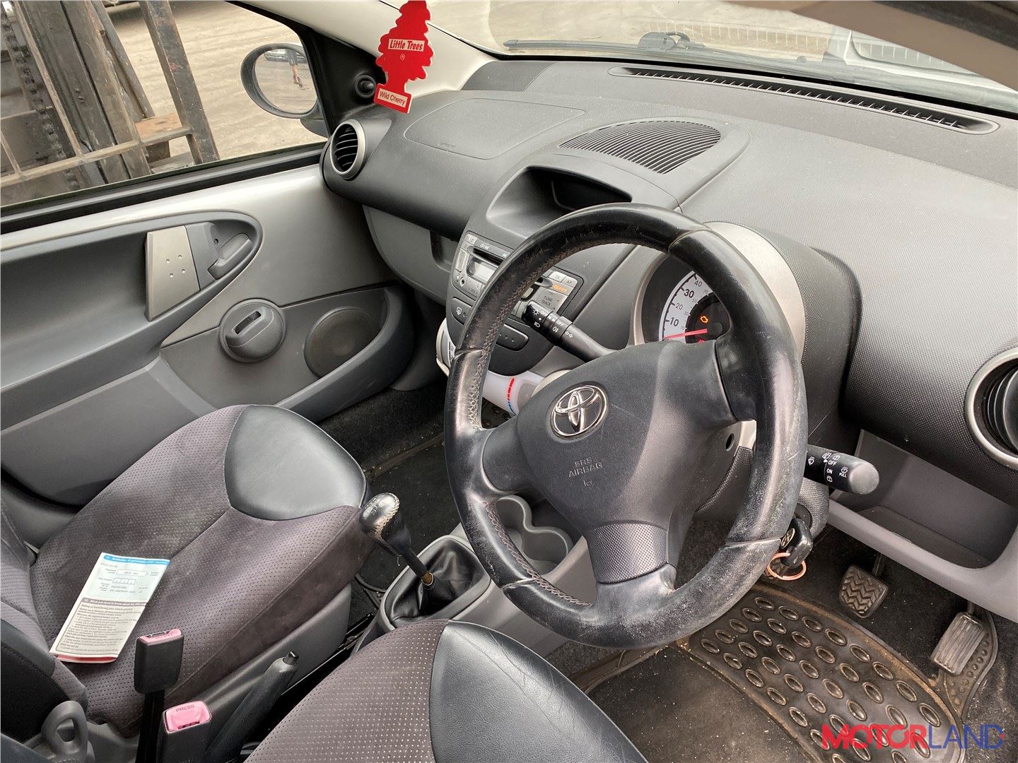 Недавно поступивший автомобиль Toyota Aygo - разборочный номер t29058