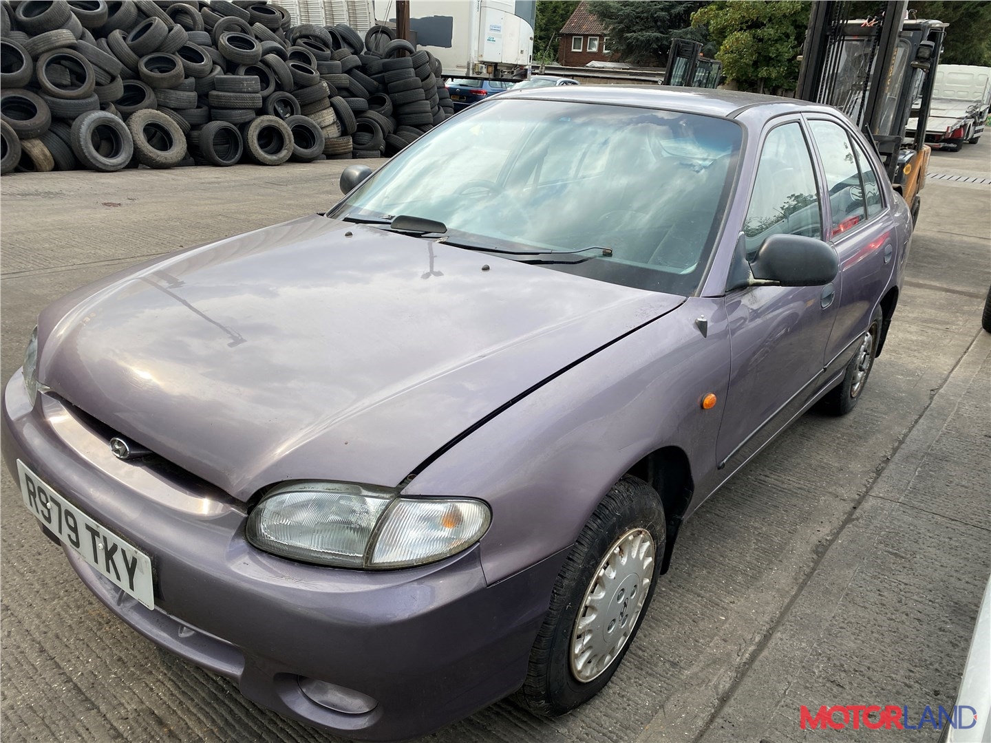 Недавно поступивший автомобиль Hyundai Accent 1994-2000 - разборочный номер  t29241