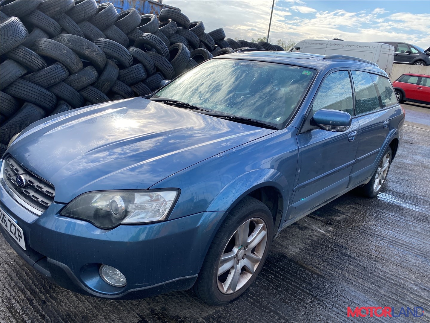 Недавно поступивший автомобиль Subaru Legacy Outback (B13) 2003-2009 -  разборочный номер t29673