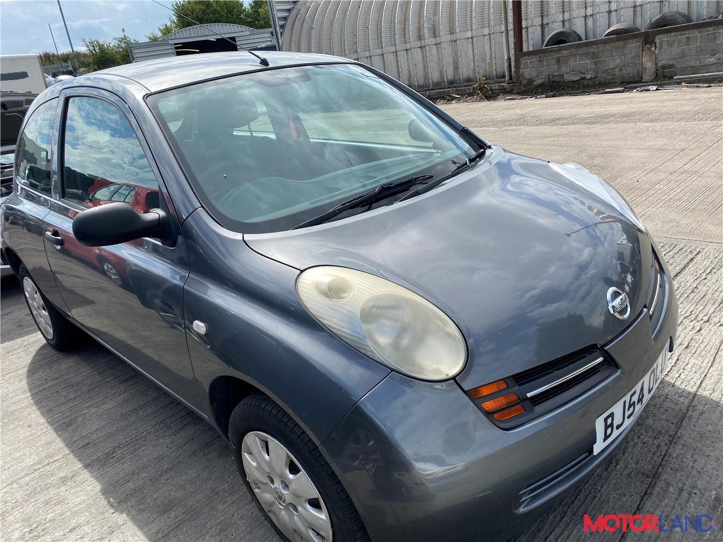 Недавно поступивший автомобиль Nissan Micra K12E 2003-2010 - разборочный  номер t29276