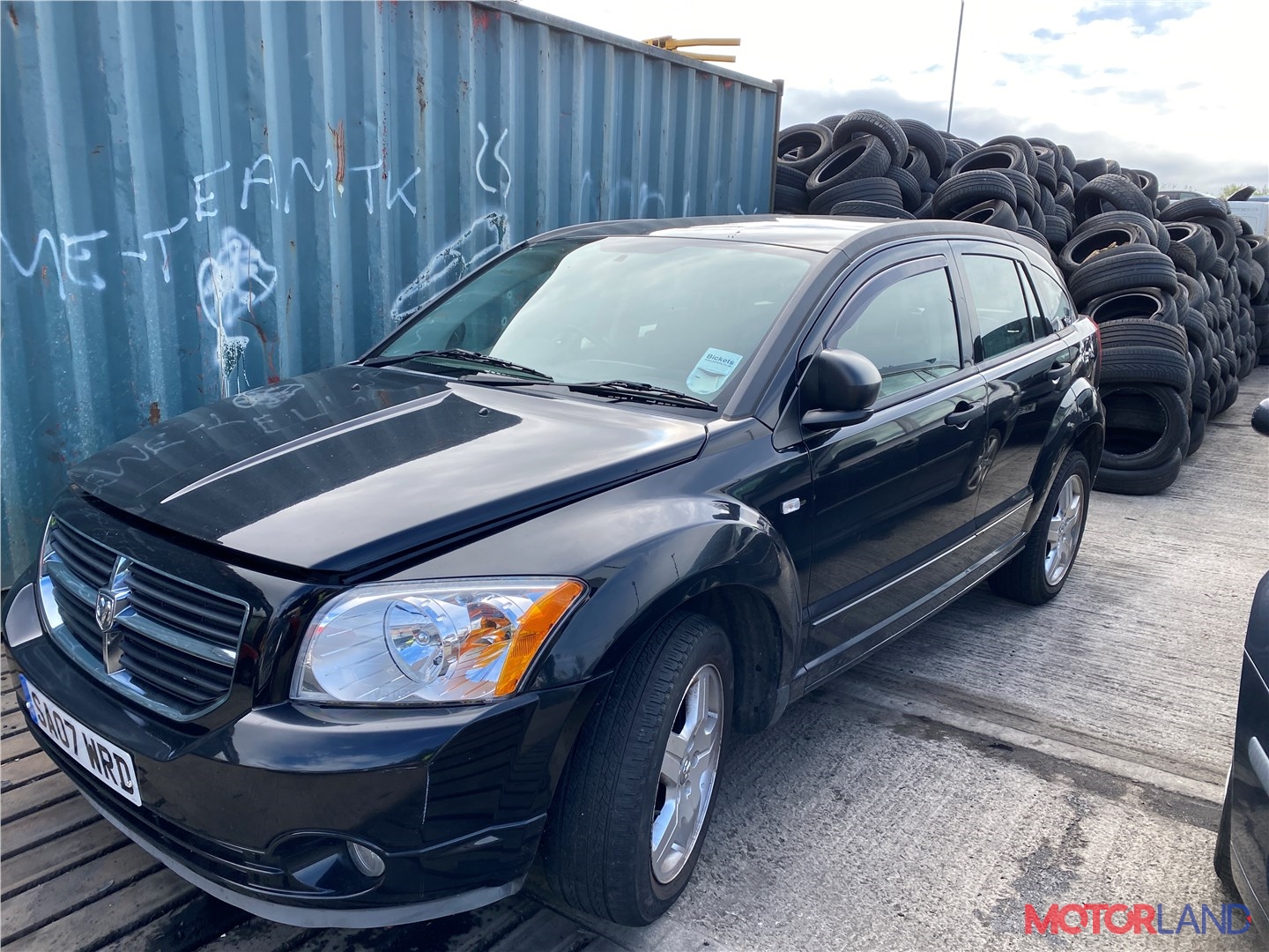 Недавно поступивший автомобиль Dodge Caliber - разборочный номер t29310