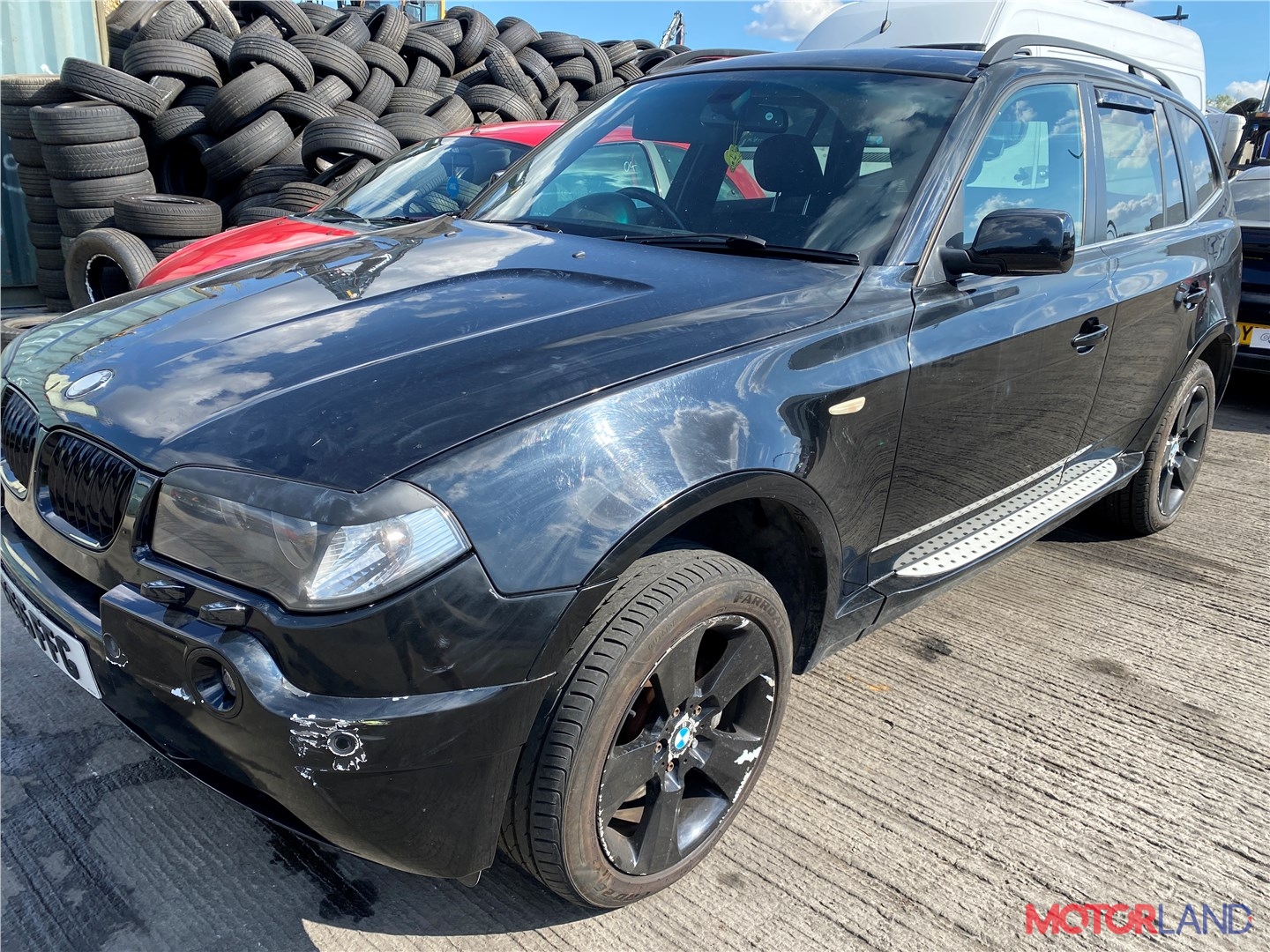 Недавно поступивший автомобиль BMW X3 E83 2004-2010 - разборочный номер  t29369