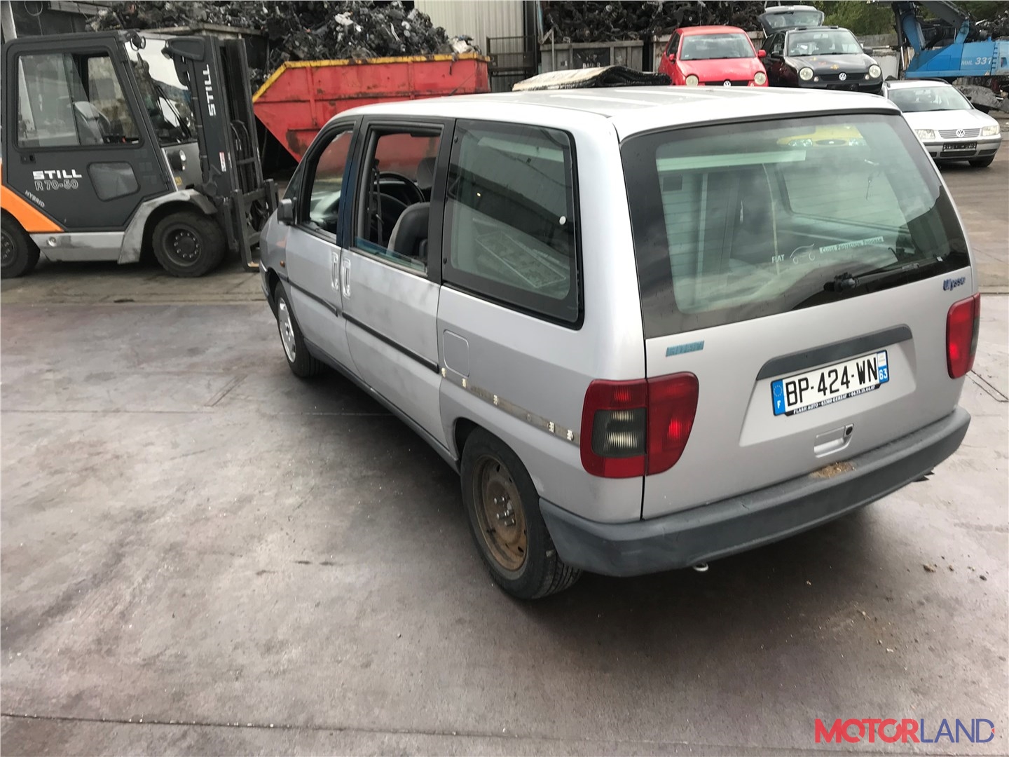 Недавно поступивший автомобиль Fiat Ulysse 1994-2002 - разборочный номер  68854