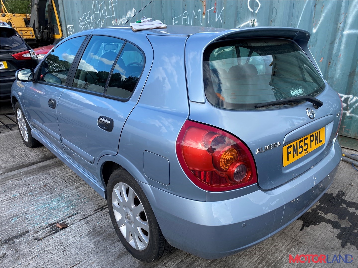 Недавно поступивший автомобиль Nissan Almera N16 2000-2006 - разборочный  номер t29480