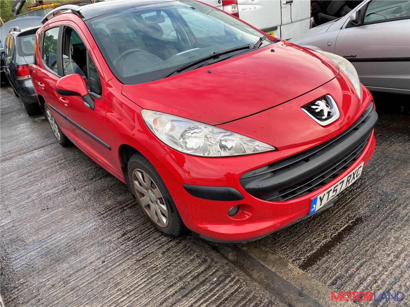 Недавно поступивший автомобиль Peugeot 207 - разборочный номер t29504