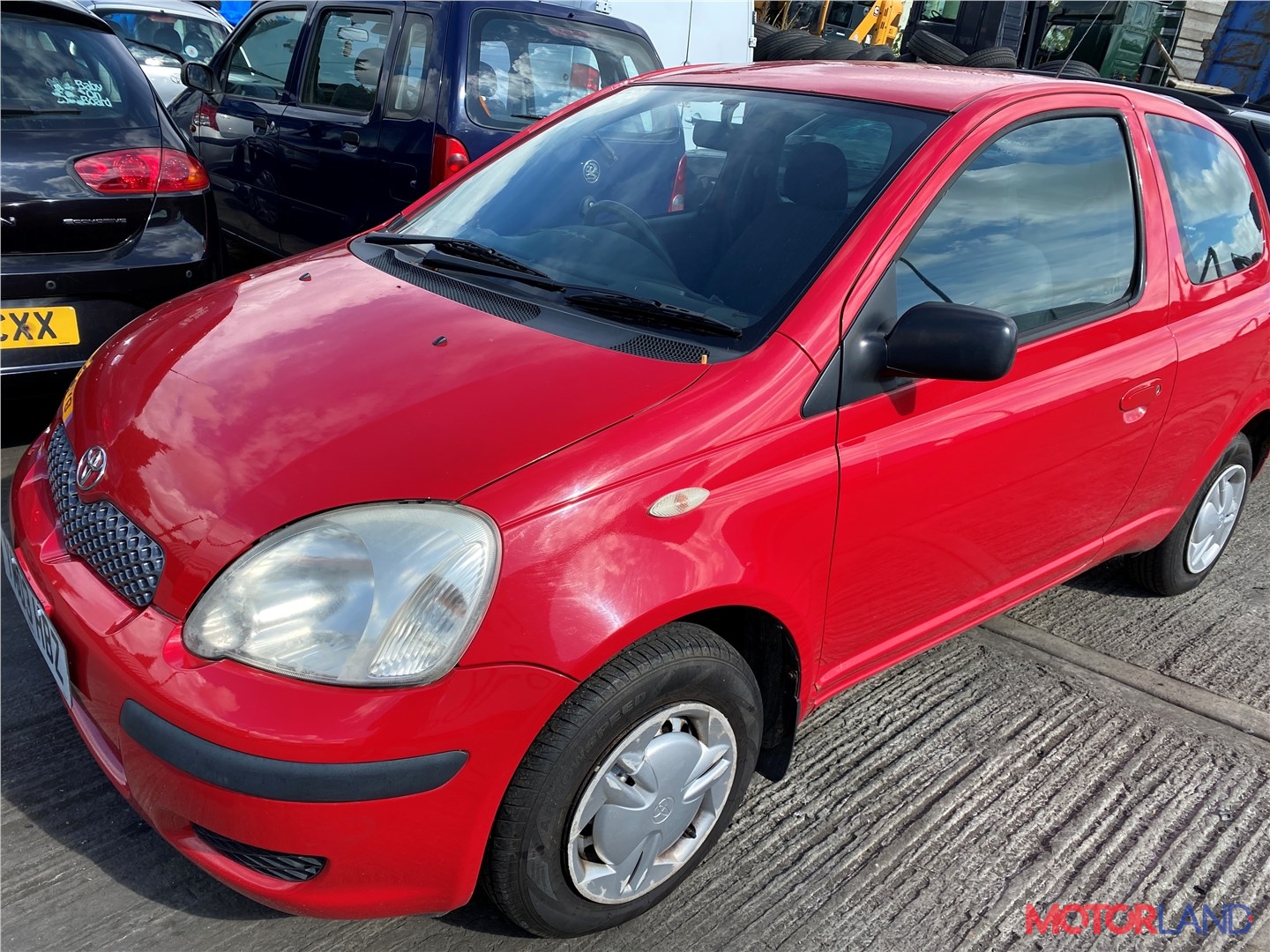 Недавно поступивший автомобиль Toyota Yaris 1999-2006 - разборочный номер  t29530