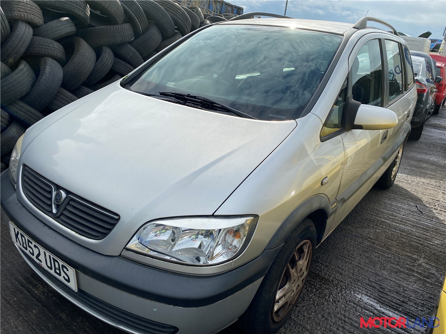 Недавно поступивший автомобиль Opel Zafira A 1999-2005 - разборочный номер  t29572