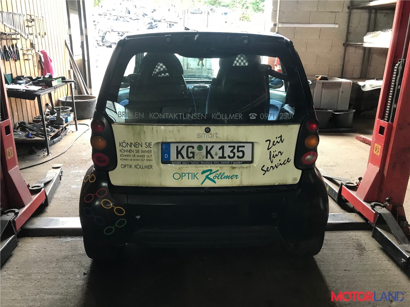 Недавно поступивший автомобиль Smart Fortwo 1998-2007 - разборочный номер  v4100