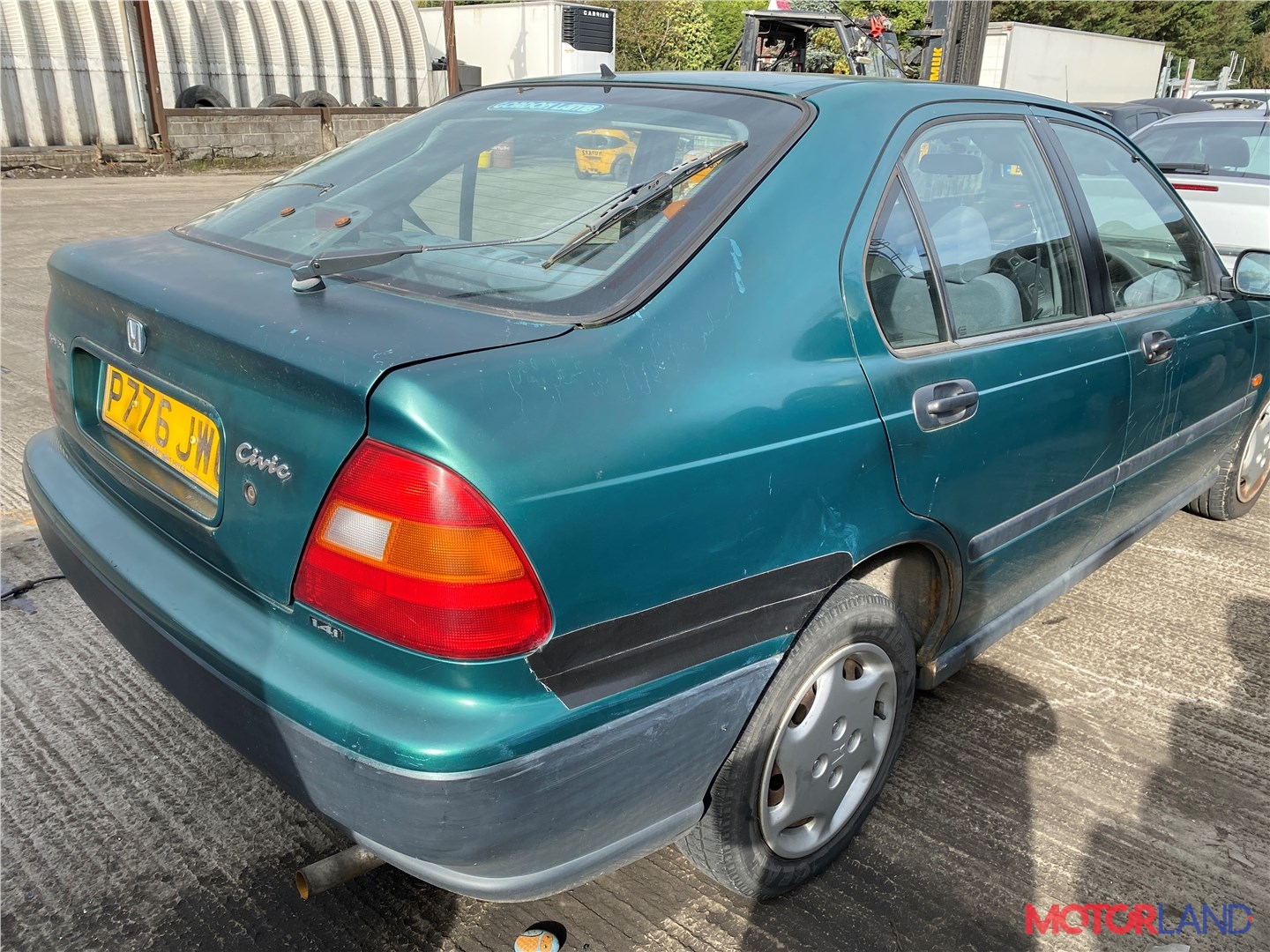 Недавно поступивший автомобиль Honda Civic 1995-2001 - разборочный номер  t29731