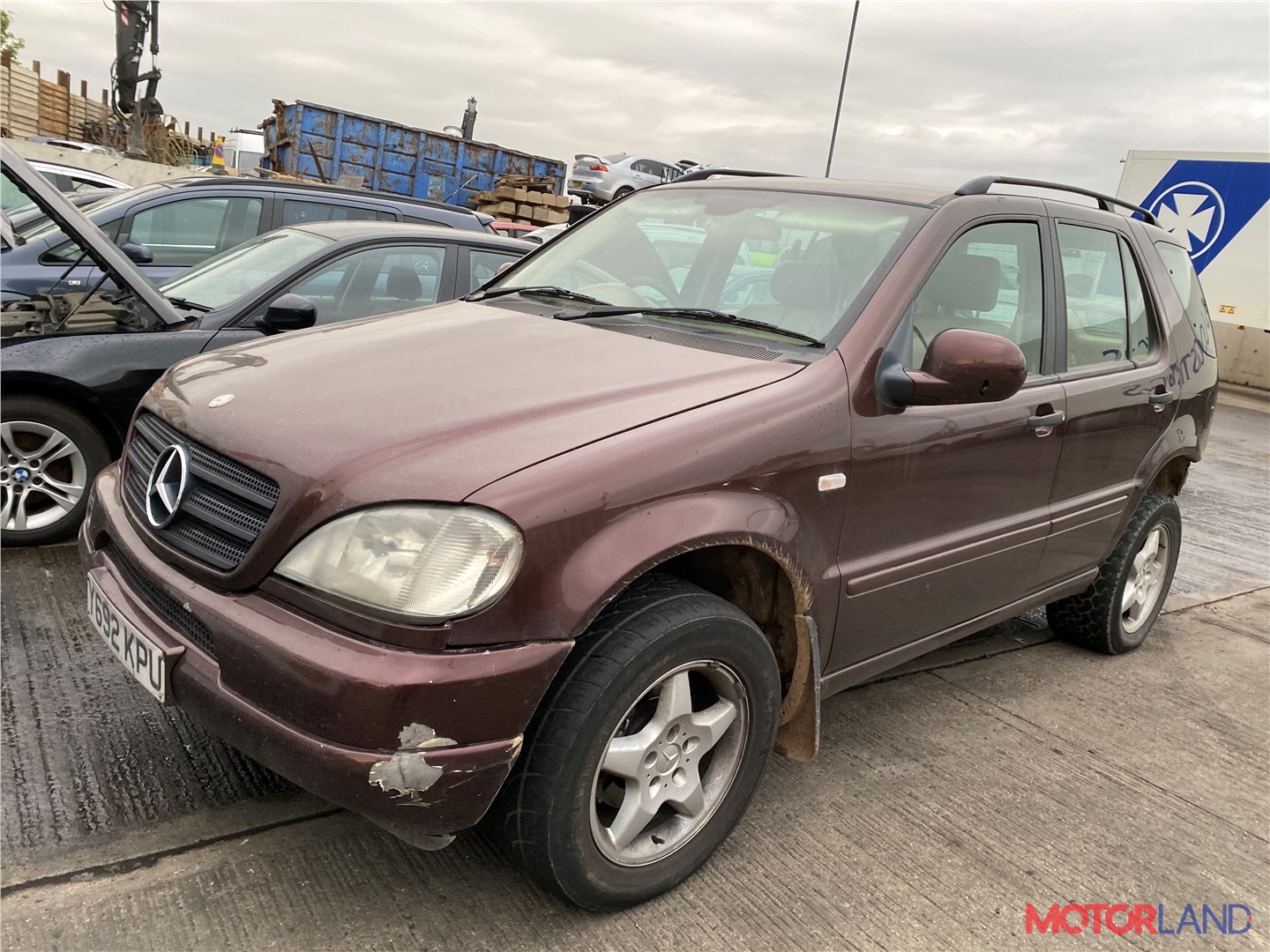 Недавно поступивший автомобиль Mercedes ML W163 1998-2004 - разборочный  номер t29931