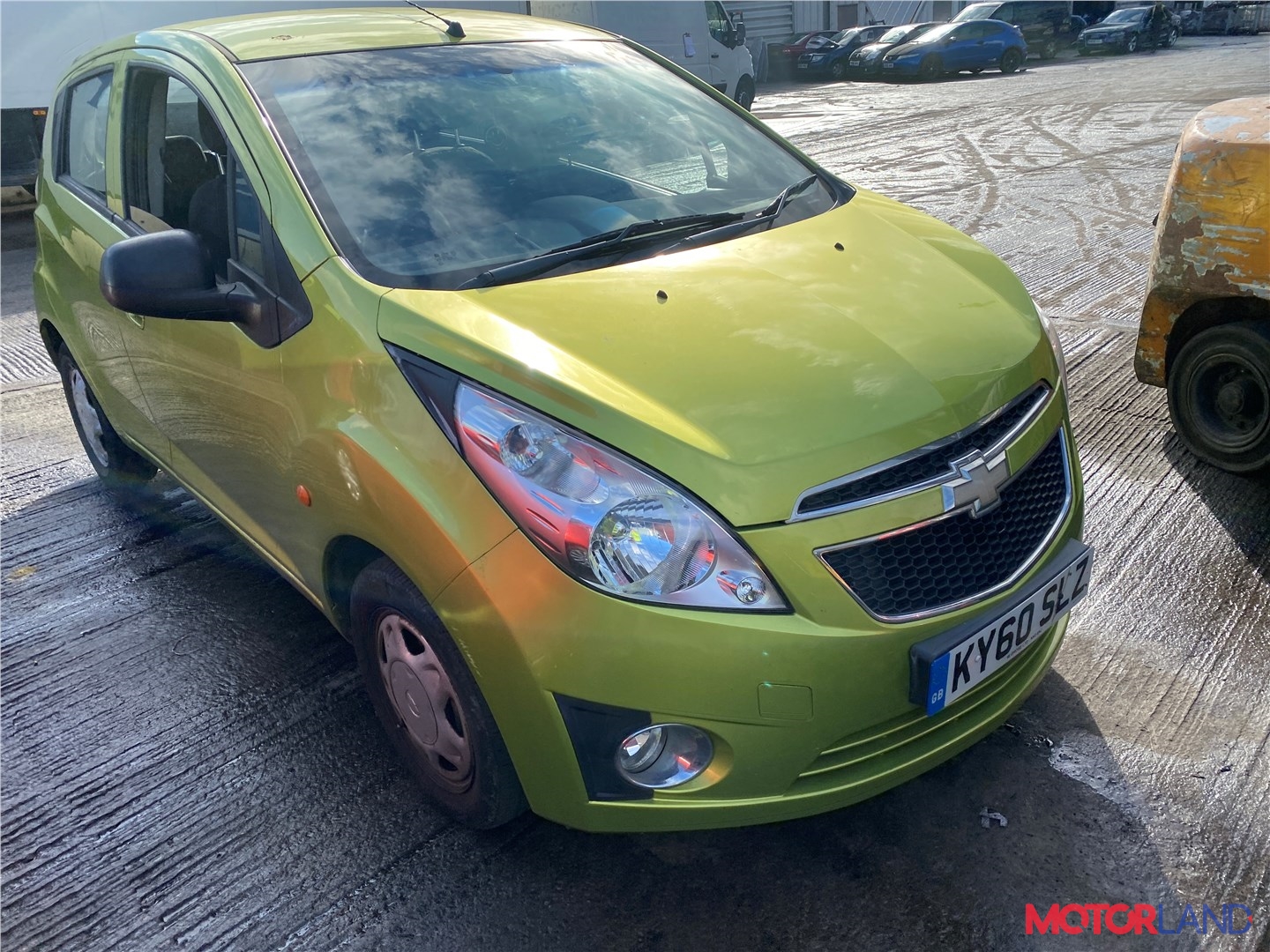 Недавно поступивший автомобиль Chevrolet Spark 2009- - разборочный номер  t29771