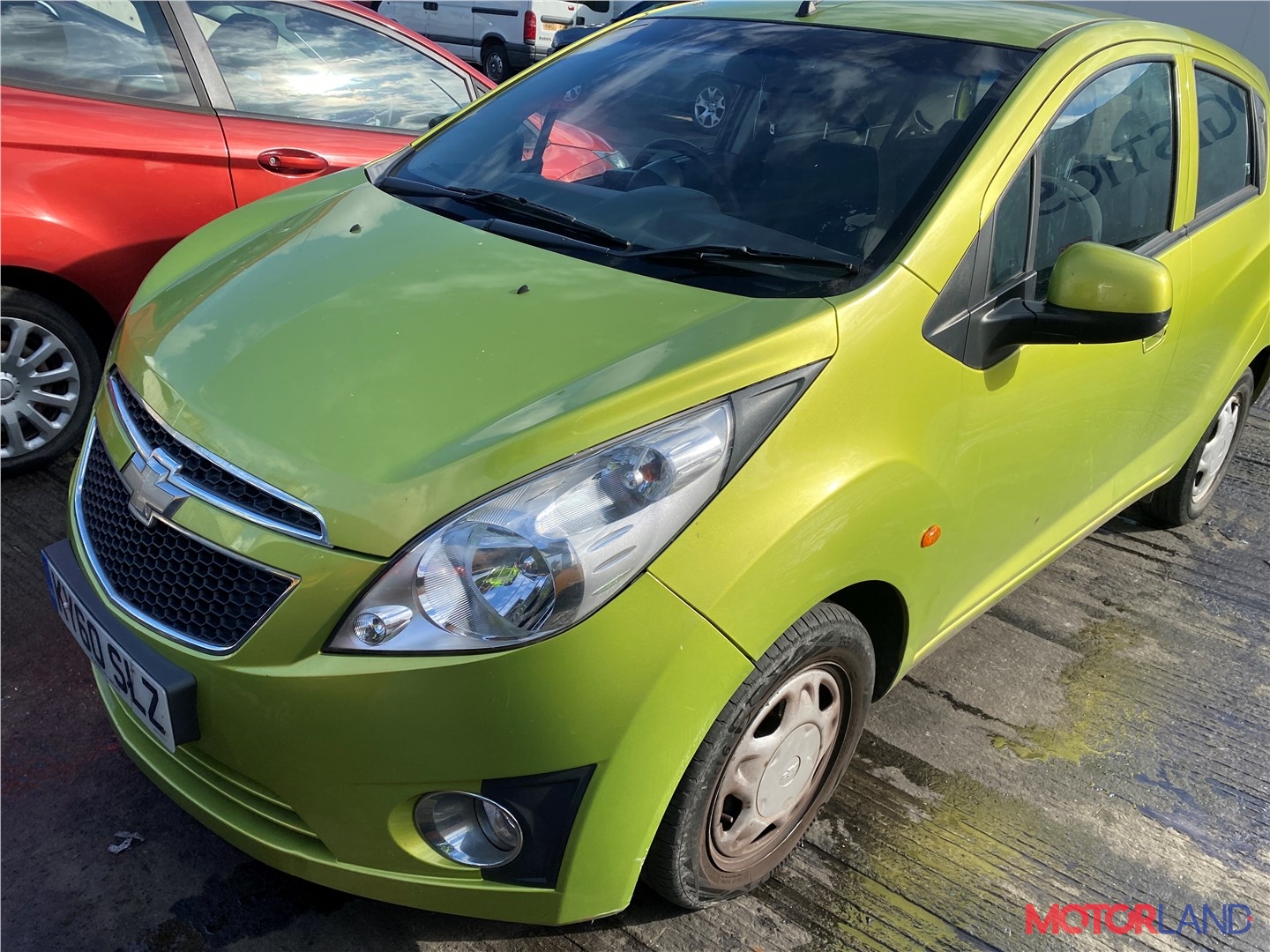 Недавно поступивший автомобиль Chevrolet Spark 2009- - разборочный номер  t29771