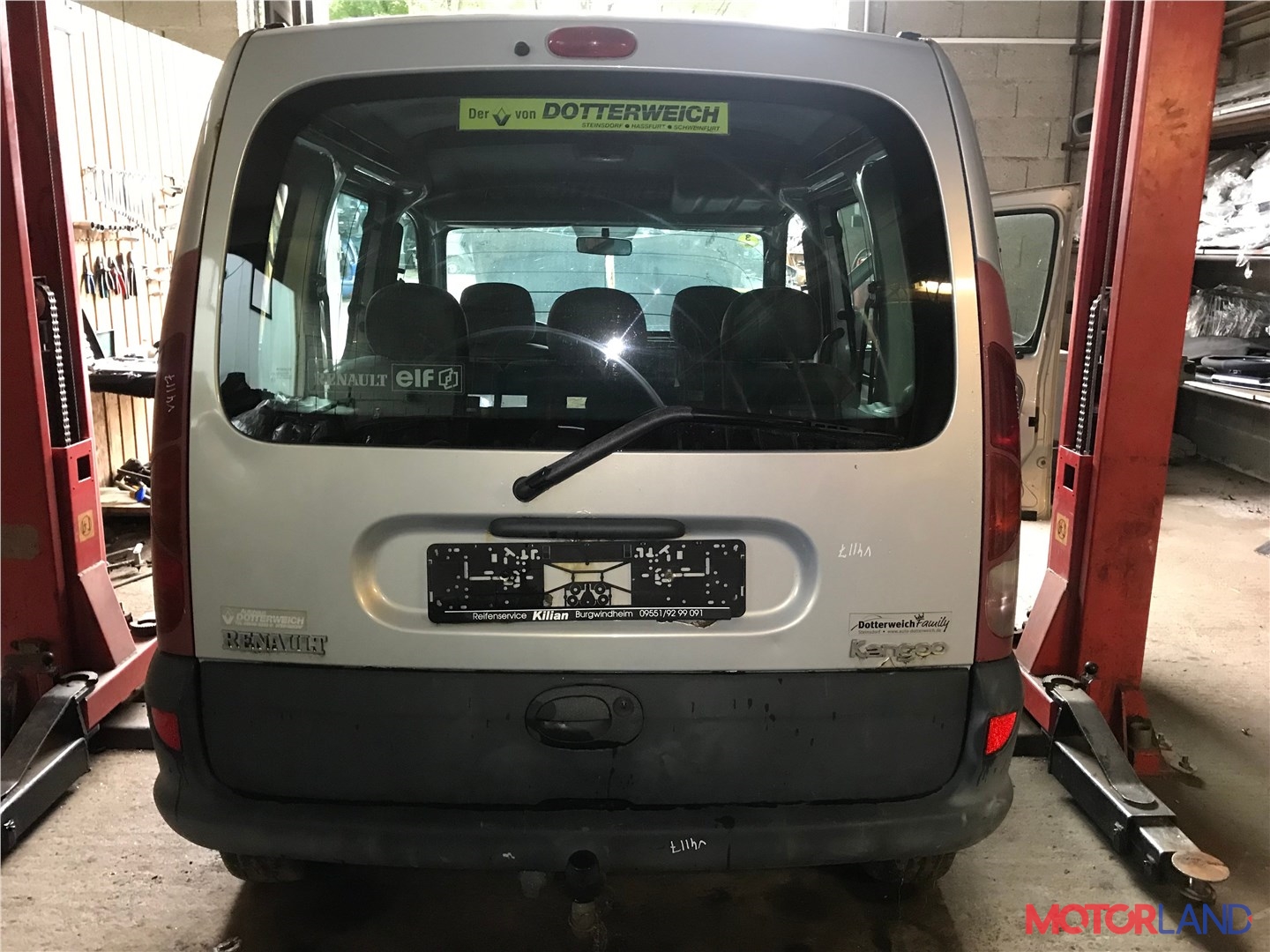 Недавно поступивший автомобиль Renault Kangoo 1998-2008 - разборочный номер  v4117