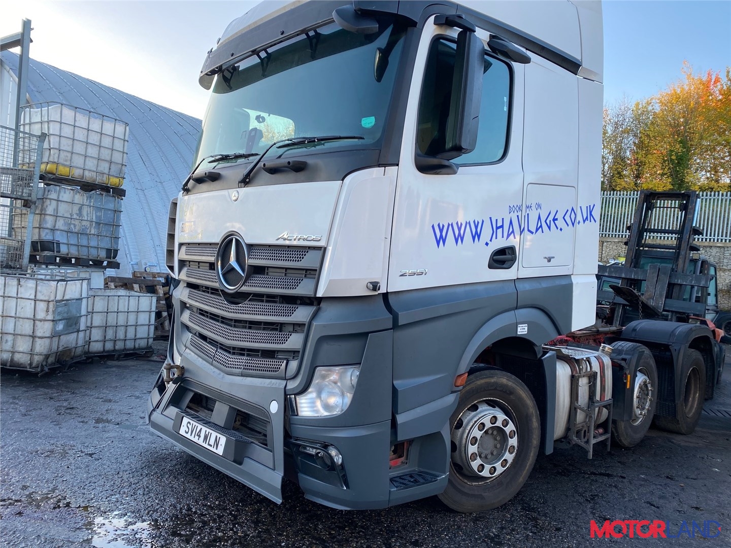 Недавно поступивший автомобиль Mercedes Actros MP4 2011- - разборочный  номер t29978