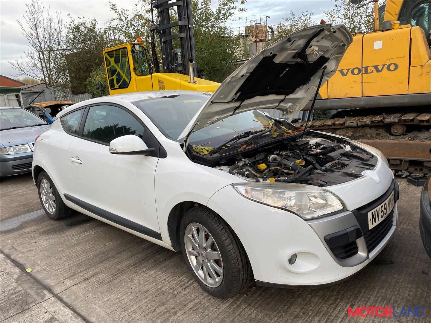 Недавно поступивший автомобиль Renault Megane 3 2009-2016 - разборочный  номер t30262