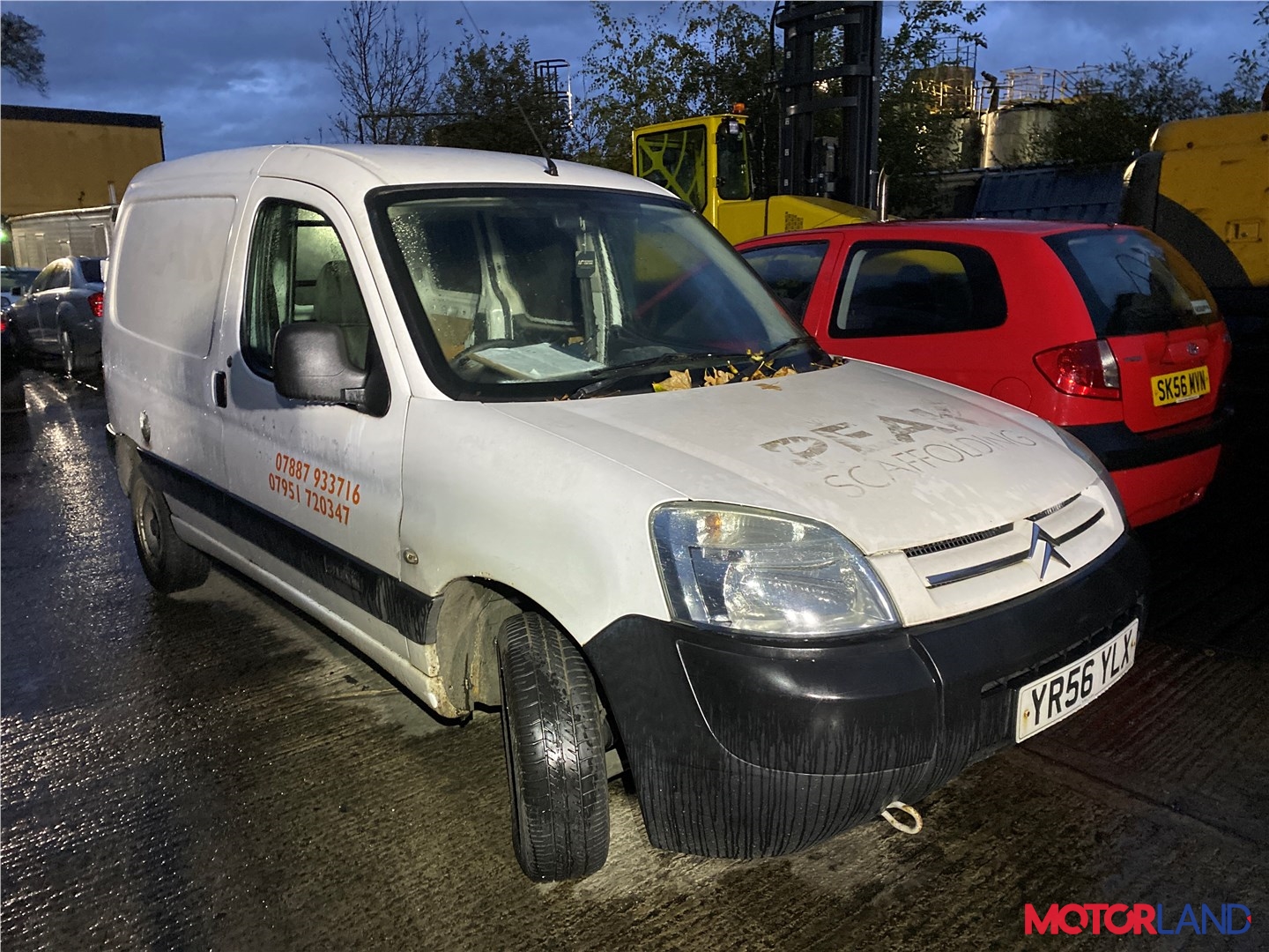 Недавно поступивший автомобиль Citroen Berlingo 2002-2008 - разборочный  номер t30280