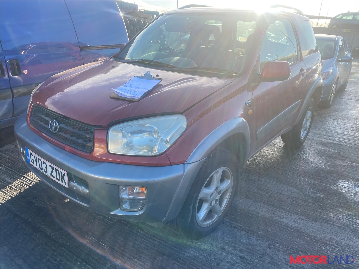 Недавно поступивший автомобиль Toyota RAV 4 2000-2005 - разборочный номер  t30410