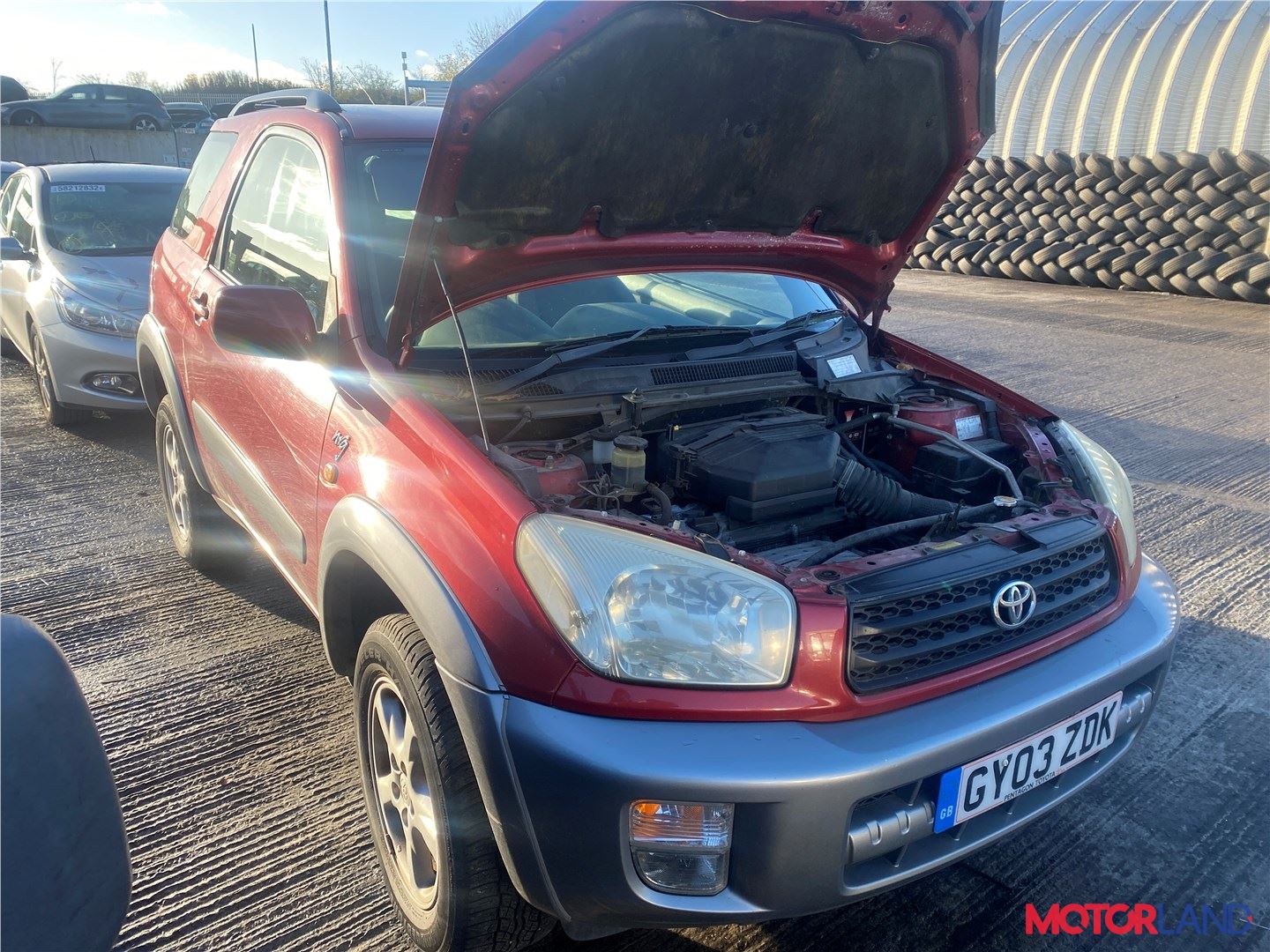 Недавно поступивший автомобиль Toyota RAV 4 2000-2005 - разборочный номер  t30410