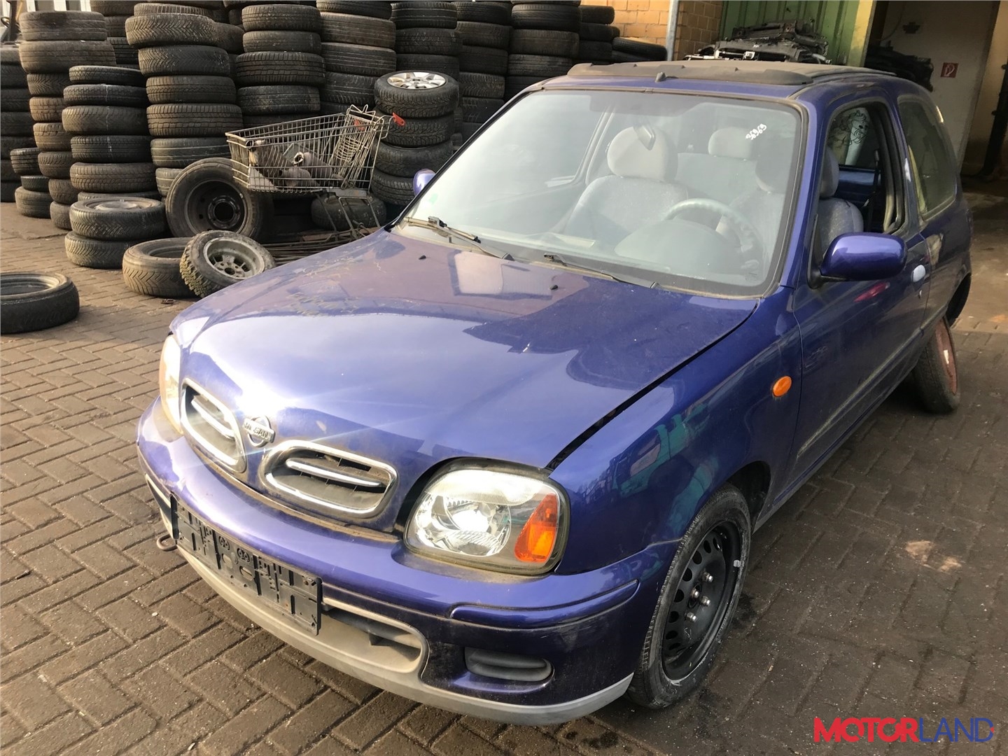 Недавно поступивший автомобиль Nissan Micra K11E 1992-2002 - разборочный  номер 36969