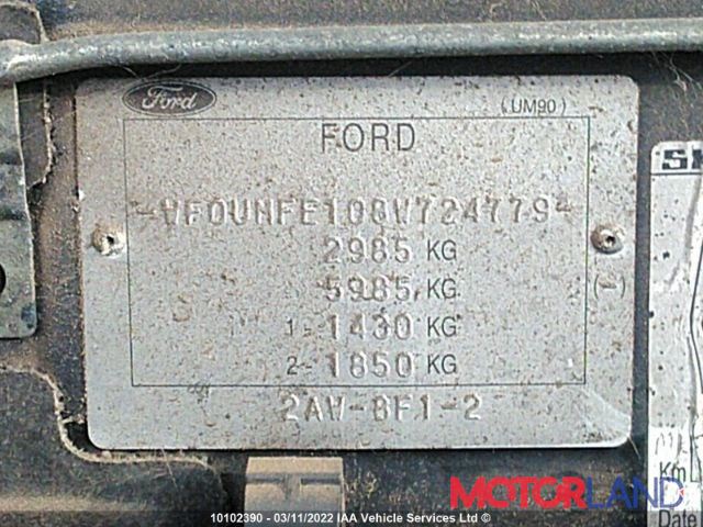 Ford Ranger 2006-2012, разборочный номер T30531 #3