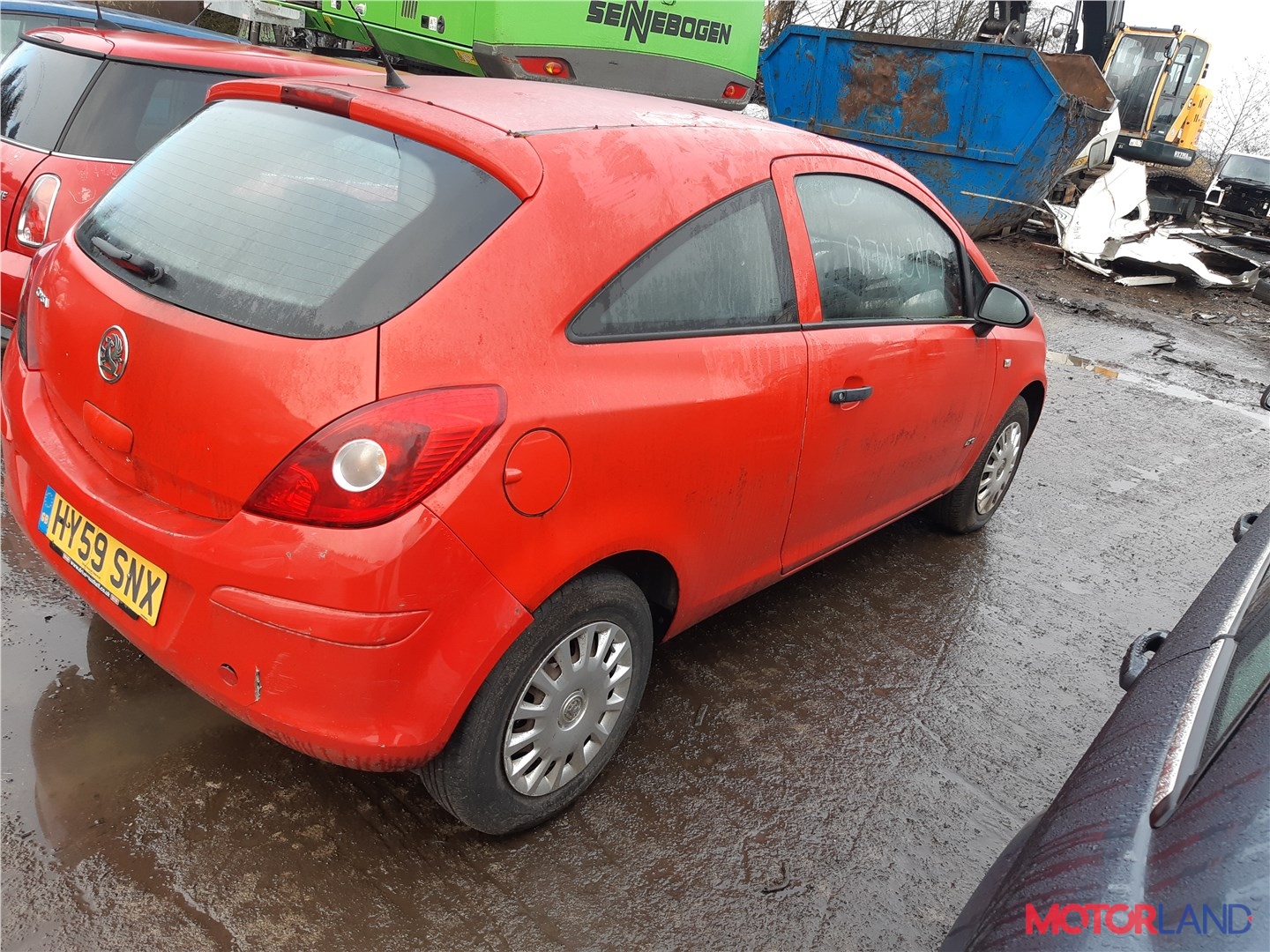 Недавно поступивший автомобиль Opel Corsa D 2006-2011 - разборочный номер  x2504