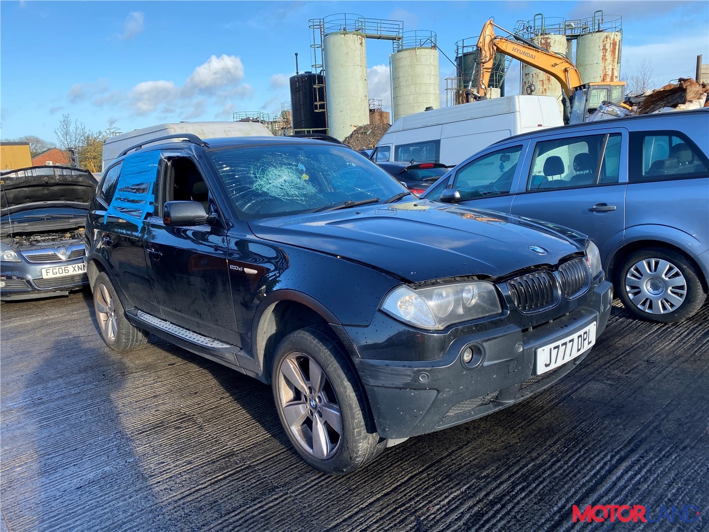 Недавно поступивший автомобиль BMW X3 E83 2004-2010 - разборочный номер  t30631