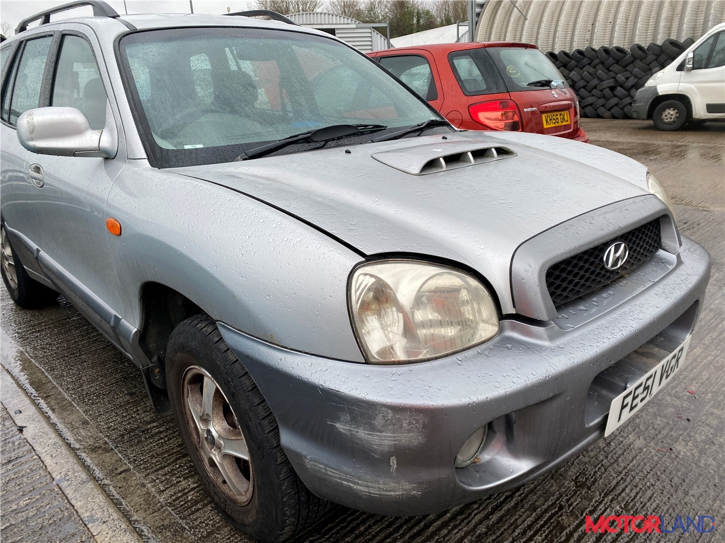 Недавно поступивший автомобиль Hyundai Santa Fe 2000-2005 - разборочный  номер t30667