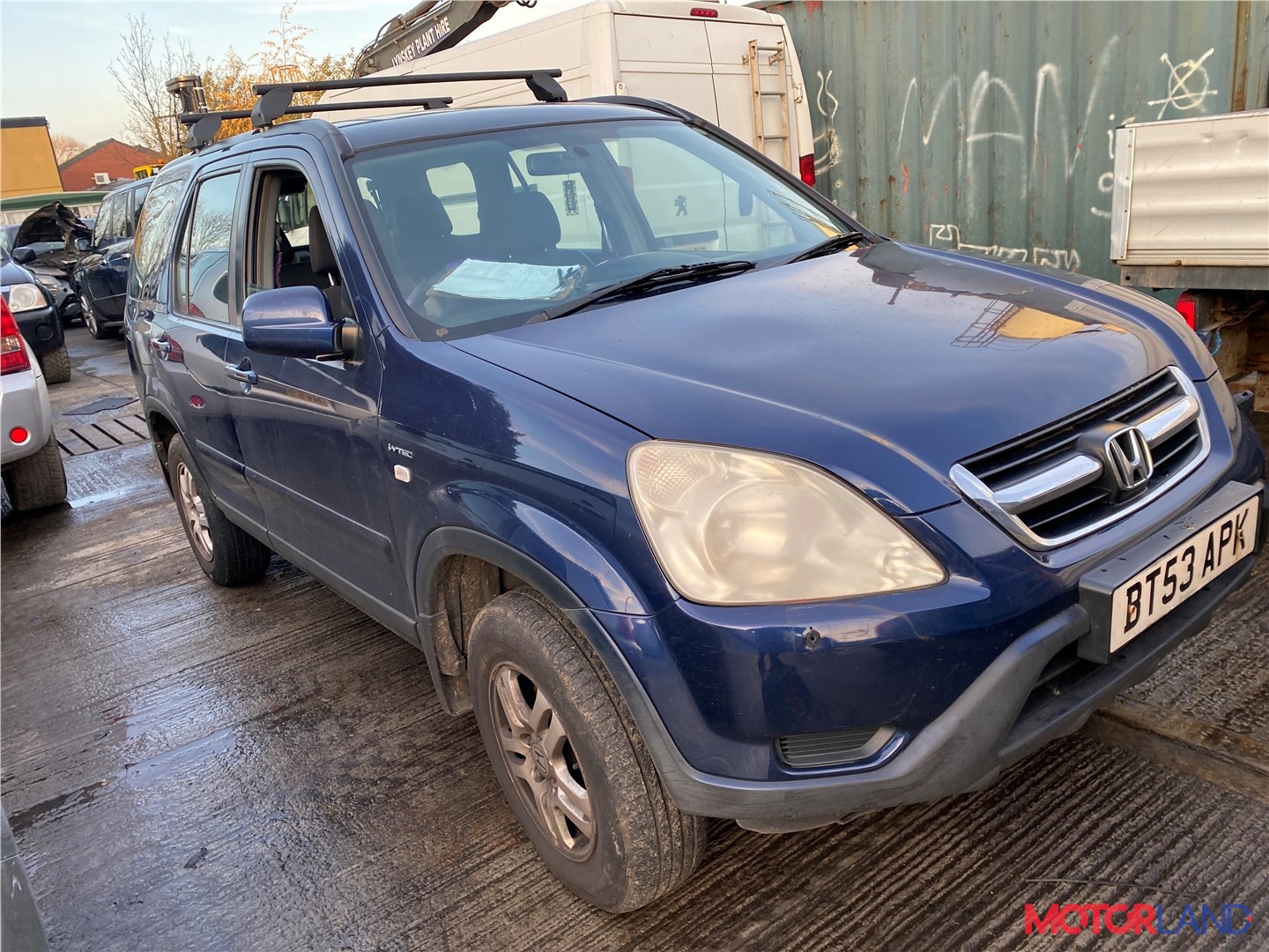 Недавно поступивший автомобиль Honda CR-V 2002-2006 - разборочный номер  t30725