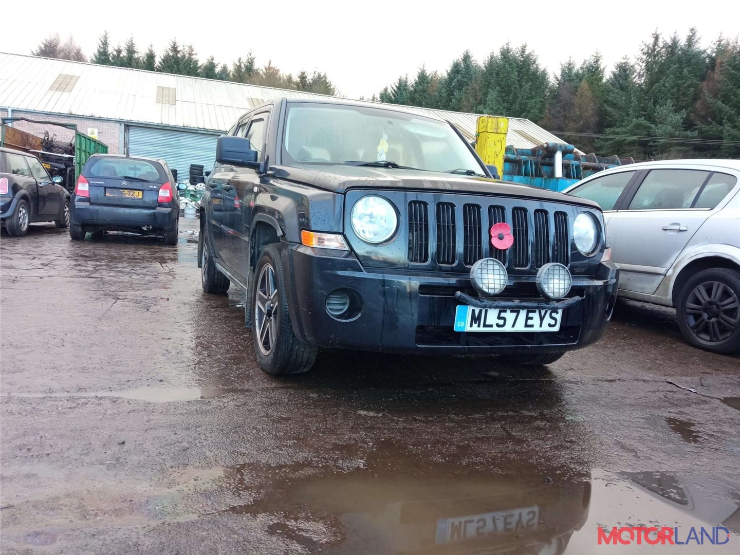 Недавно поступивший автомобиль Jeep Patriot 2007-2010 - разборочный номер  x2647