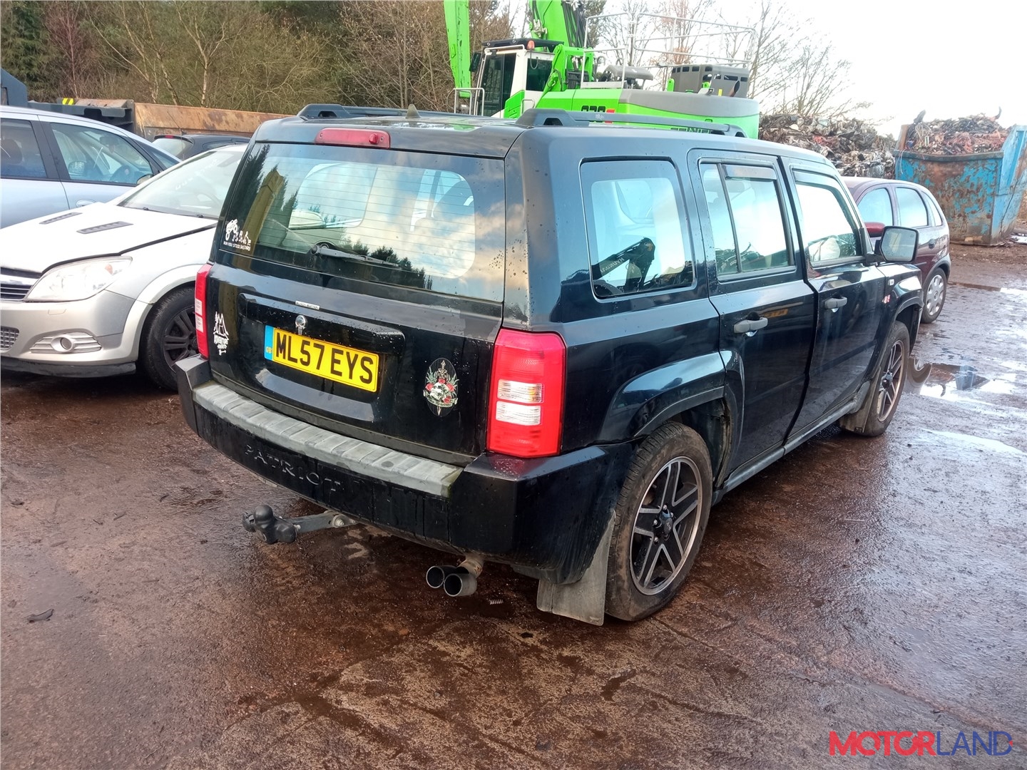 Недавно поступивший автомобиль Jeep Patriot 2007-2010 - разборочный номер  x2647