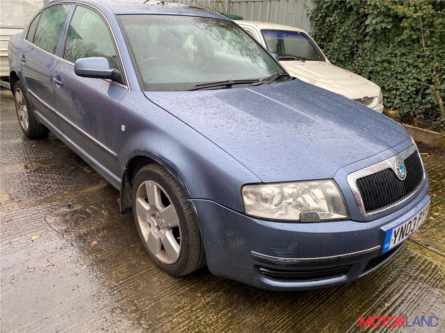 Недавно поступивший автомобиль Skoda SuperB 2001-2008 - разборочный номер  t30824