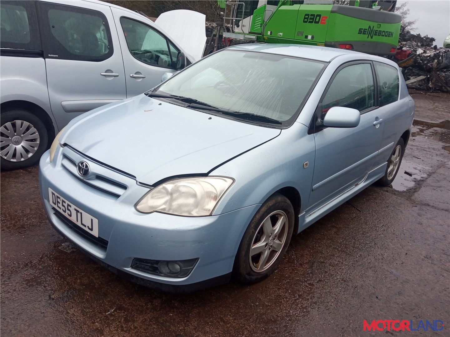 Недавно поступивший автомобиль Toyota Corolla E12 2001-2006 - разборочный  номер x2746