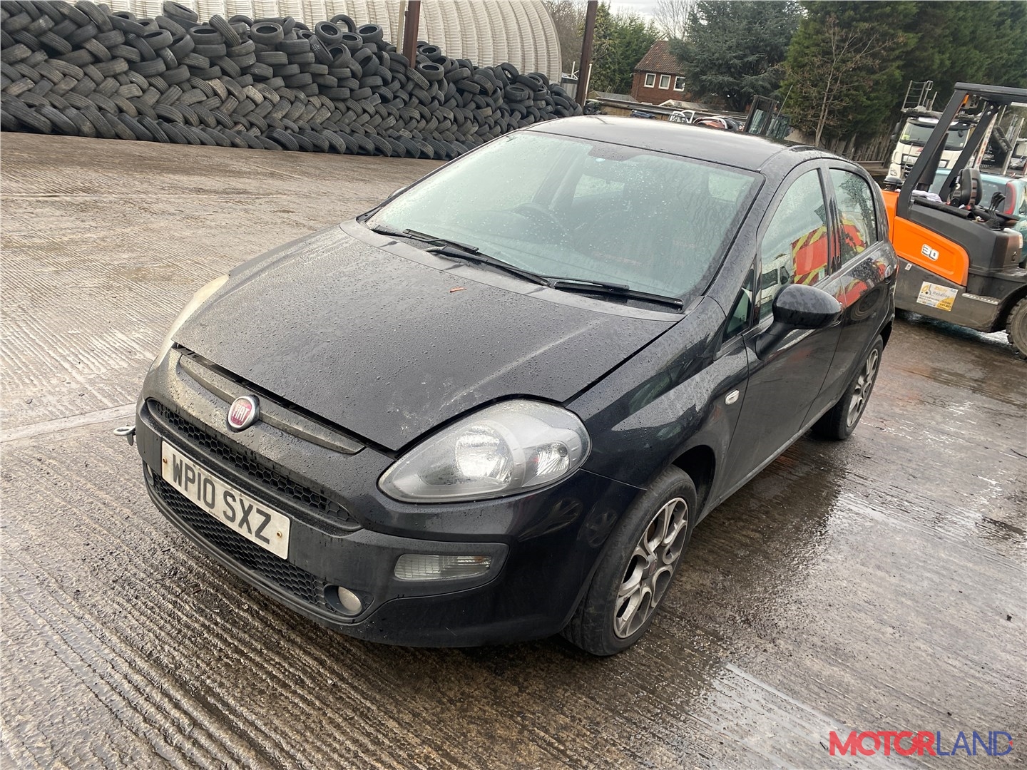 Недавно поступивший автомобиль Fiat Punto Evo 2009-2012 - разборочный номер  t31204