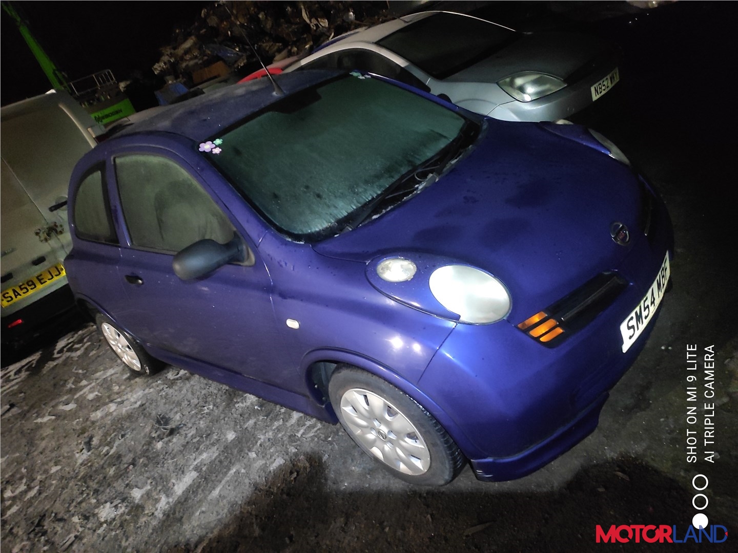 Недавно поступивший автомобиль Nissan Micra K12E 2003-2010 - разборочный  номер x2830