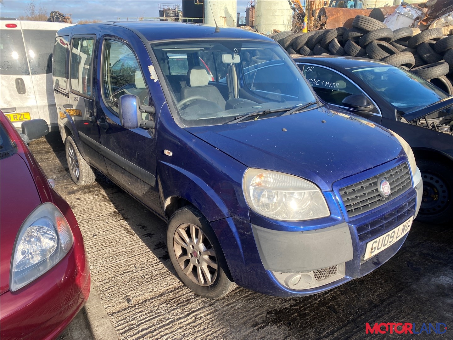 Недавно поступивший автомобиль Fiat Doblo 2005-2010 - разборочный номер  t31448